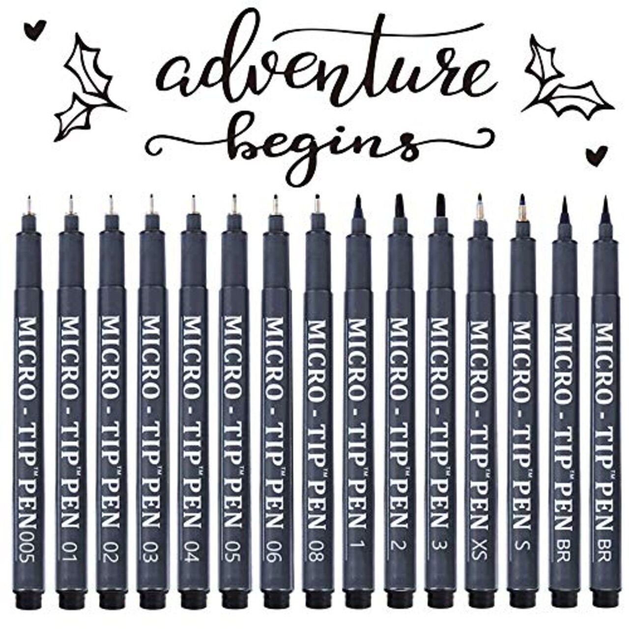 Calligraphy brush online markers